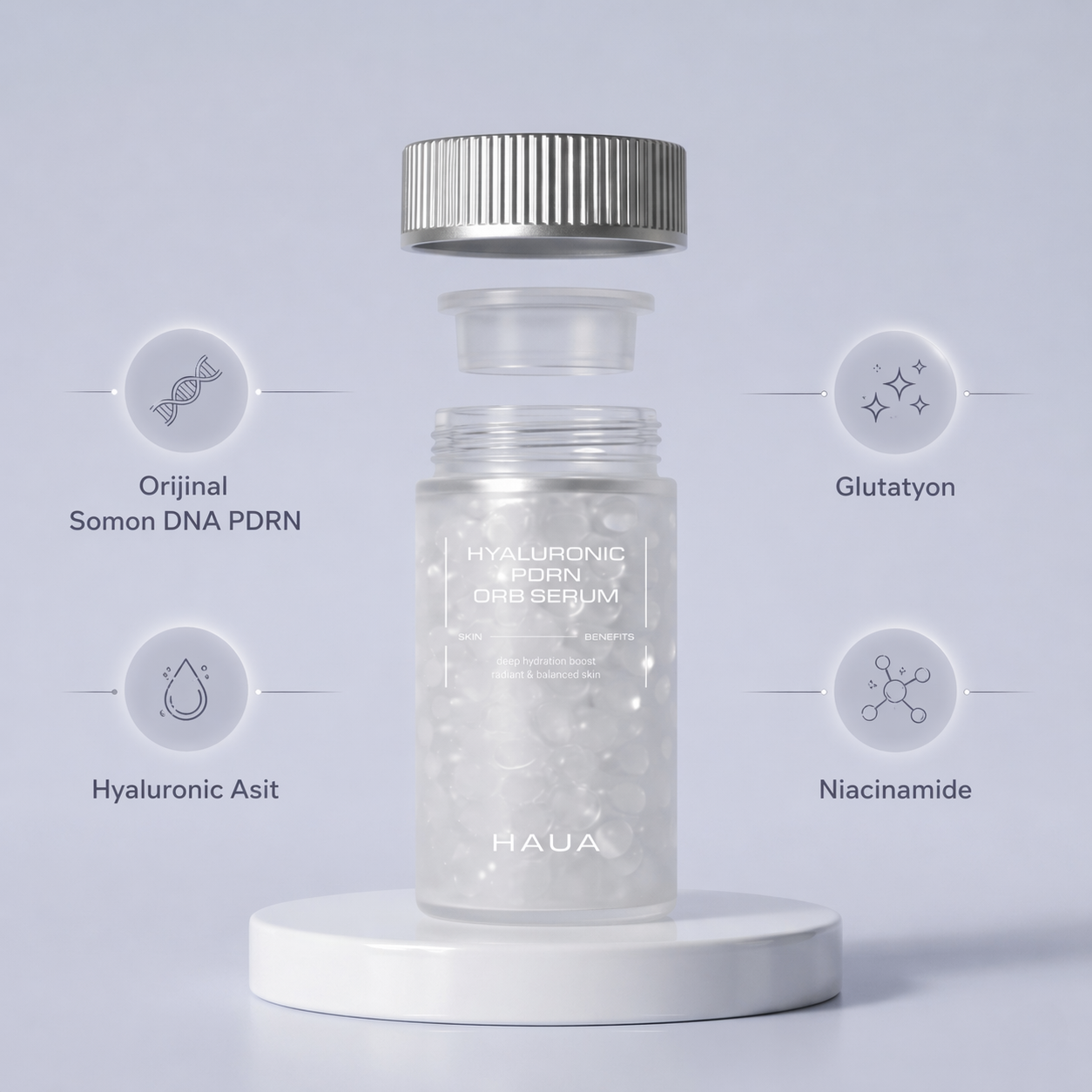 Hyaluronic PDRN Orb Serum Yoğun Nem & Dolgunlaştırıcı